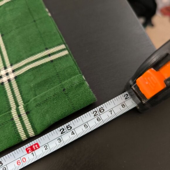 NWOT Isaac Mizrahi Preppy Old Money Business Casual Green Plaid Trouser Pants S - Picture 9 of 10